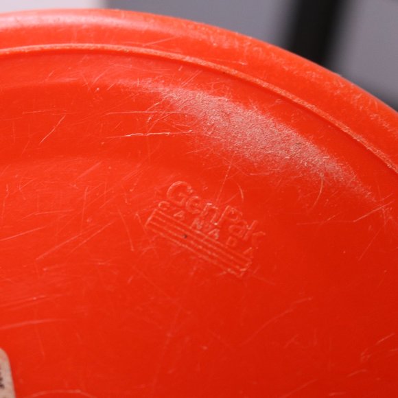 Vintage Shamrock Industries & Berrry Plastic Halloween Pumpkin Candy Pail Bucket - Picture 15 of 16